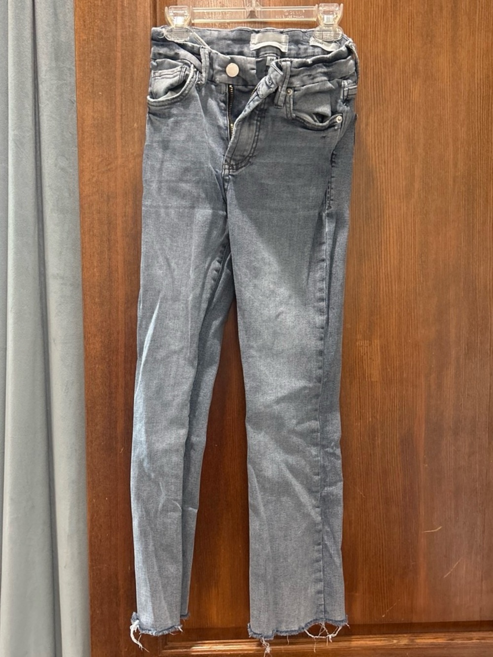 Dear John Slate Gray High-Rise Skinny Jeans